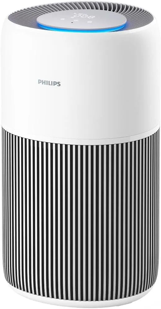 Philips Luftreiniger 2200 AC2220/10, CADR 400m³, Series, 400m³/h, Ultra-leise, h für 109m², Intelligenter und langlebiger Filter, Allergiker