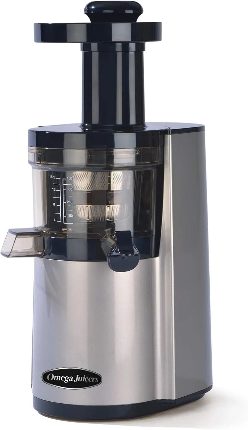 Entsafter Omega, vertikal silber