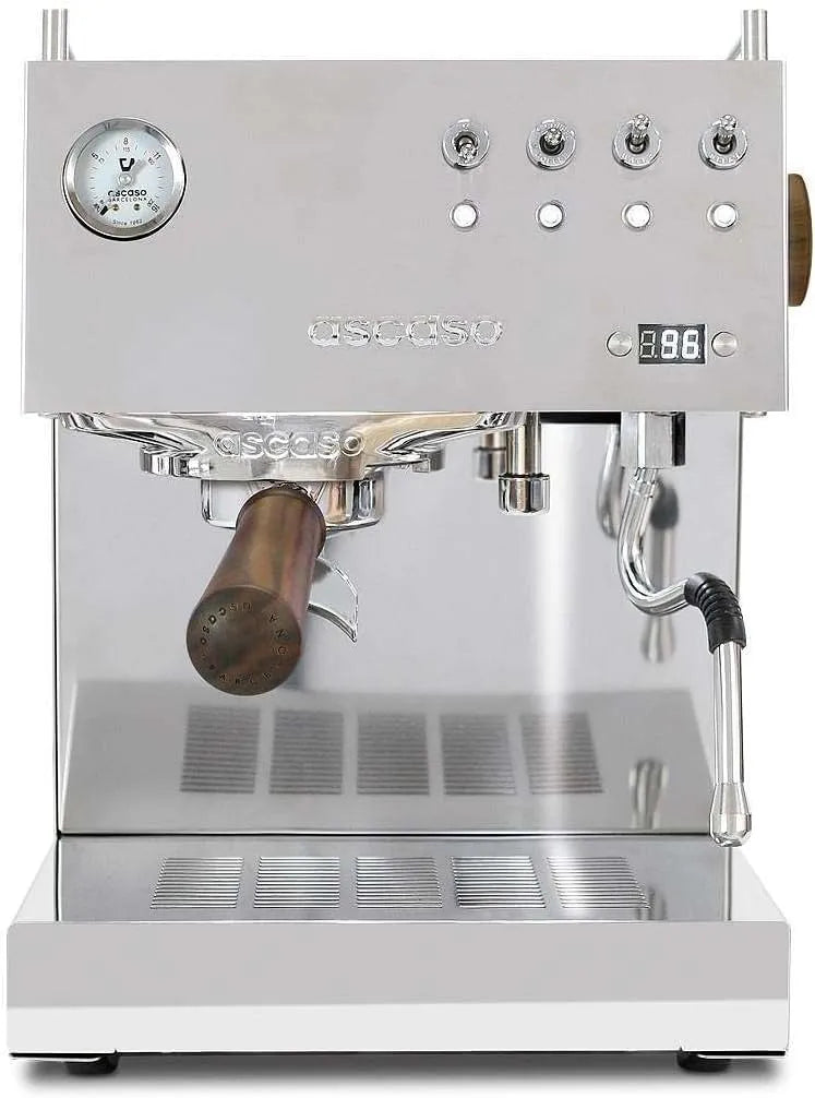 Espresso-Siebträgermaschine, Ascaso Steel Duo Pid poliert