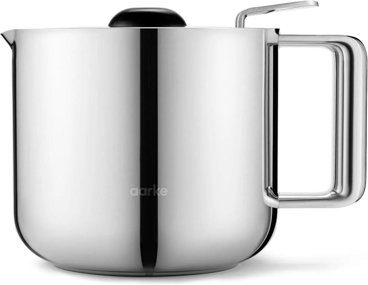 Kaffeemaschine, Thermokaraffe aus Edelstahl, 10 Tassen Fassungsvermögen 1.25L, aarke Isolierkanne, kompatibel, doppelwandige Konstruktion