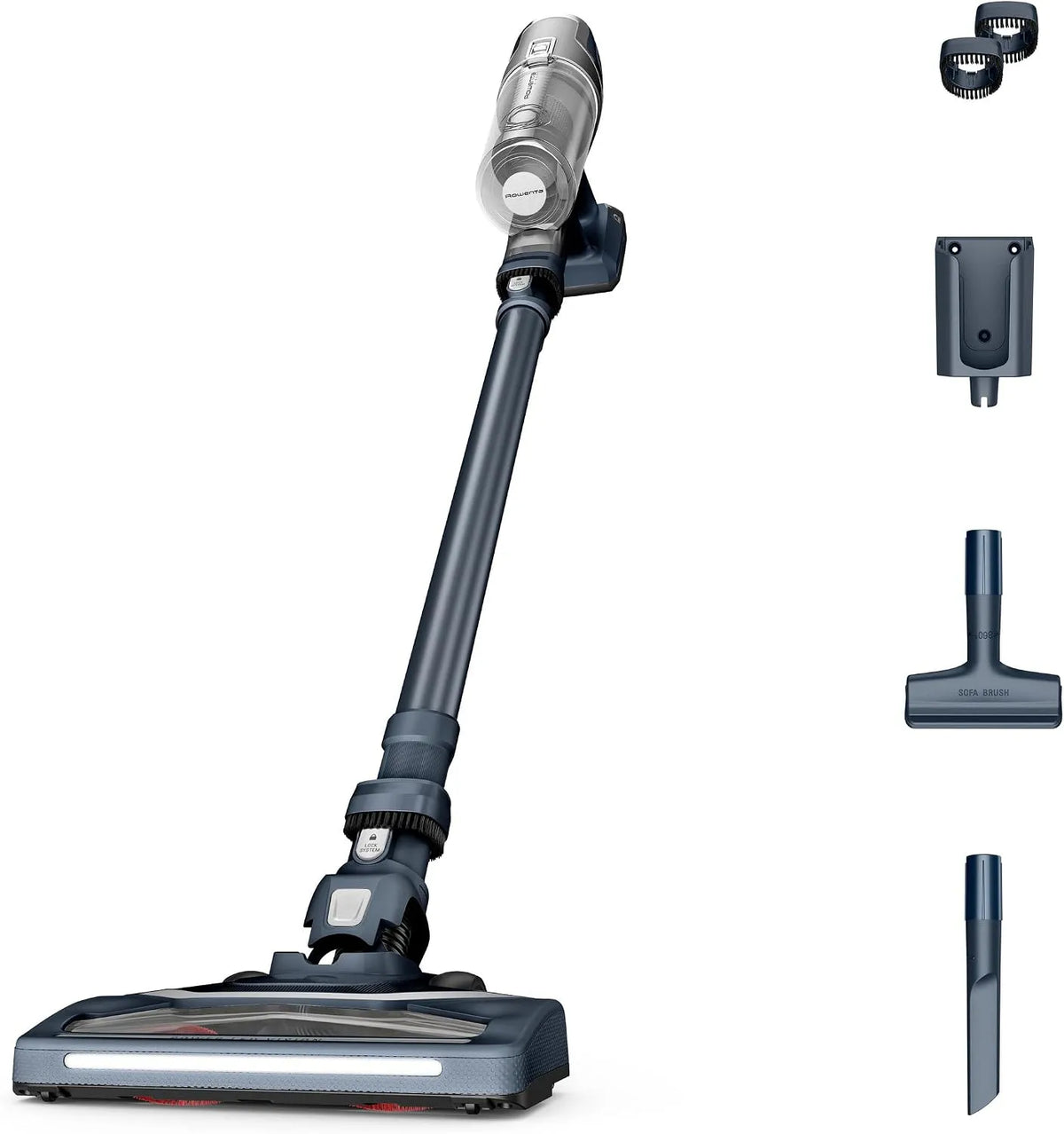 Rowenta Staubsauger RH6836EO, X-Pert 6.60 Akkustaubsauger, 100 W Leistung, Fassungsvermögen 0,55 l Behälter, 45 Min Laufzeit, kabellos & beutellos