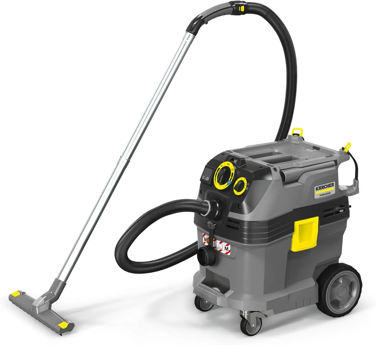 Kärcher Nass-/Trockensauger, Leistung: max. 1380 W, NT 30/1 Tact Te M, Kunststoffbehälter: 30 l, Gerätesteckdose, PES-Flachfaltenfilter