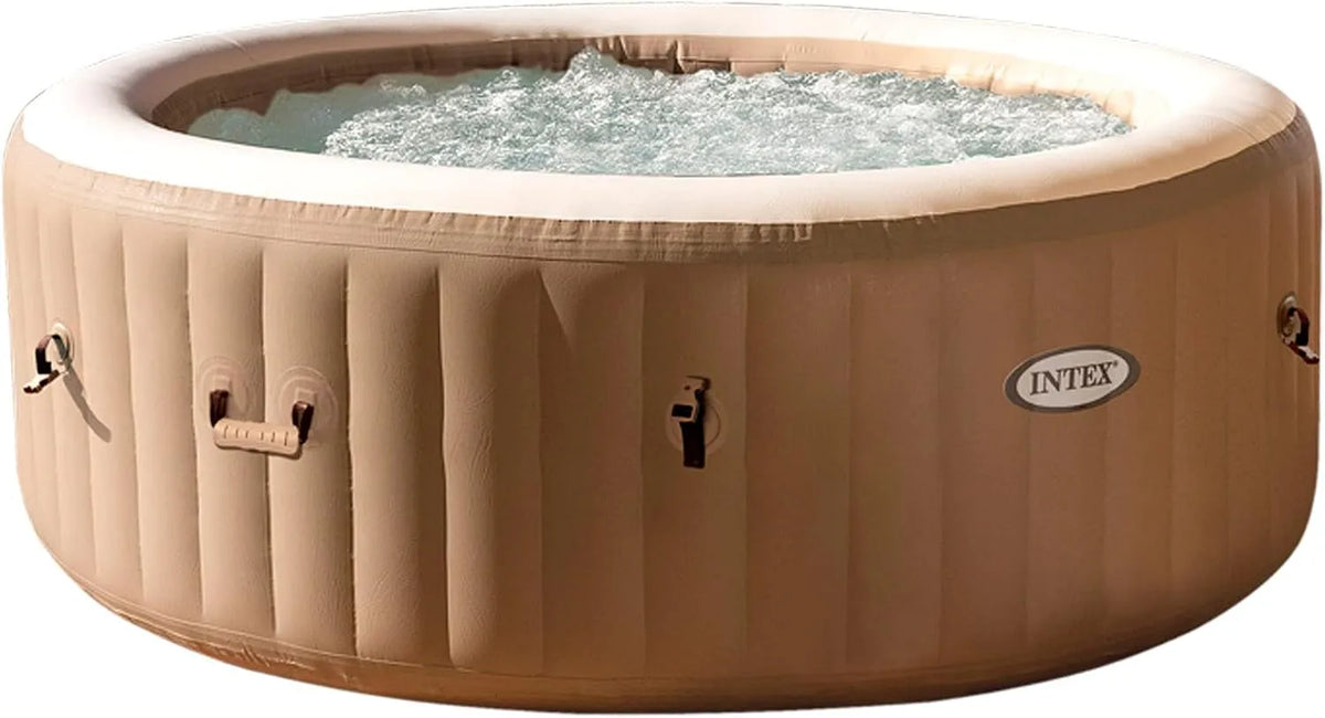 Intex Whirlpool Ø 196 x 71 cm Pure SPA 28426EX, Bubble Massage, Beige