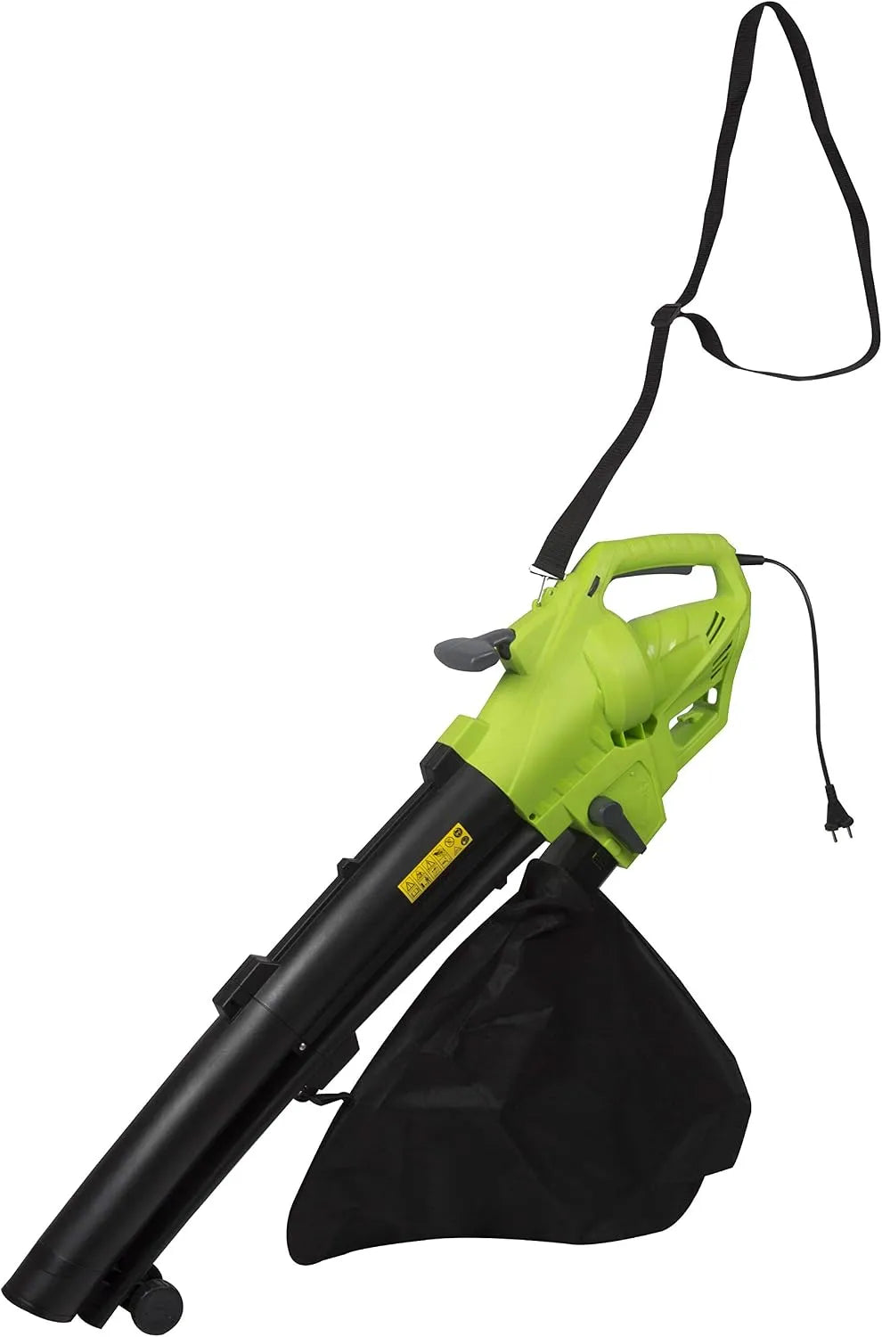 Laubbläser DT2250A Kinzo, Grün, mit Auffangsack 3000W 3-in-1 Saug- und Mulchbläser