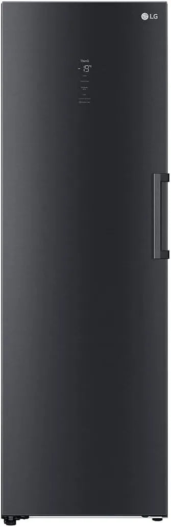 LG Modell GLM71MCCSX, Fassungsvermögen 386 L, Energieklasse C, Kühlgerät mit Touchdisplay, XXL-Stauraum, DoorCooling+, WiFi, Matte Black