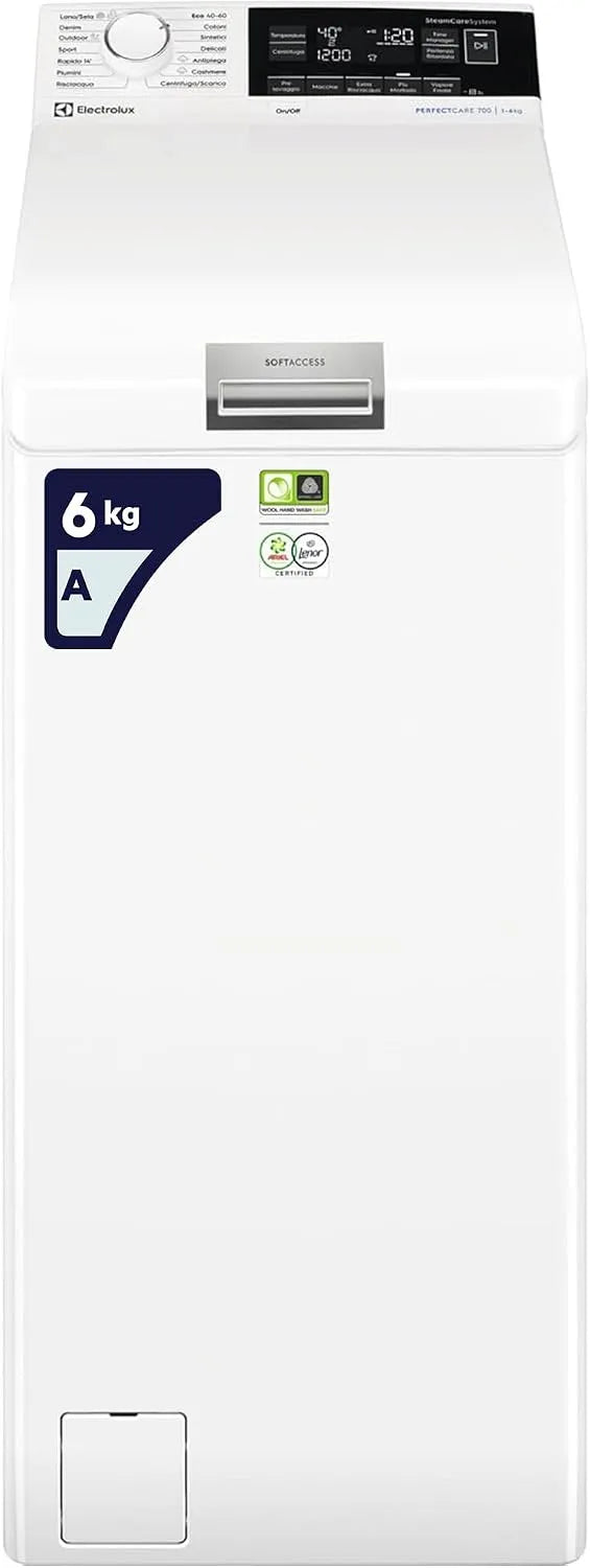 Electrolux Waschmaschine EW7T336A, Toplader Serie 700 SteamCare 6 kg