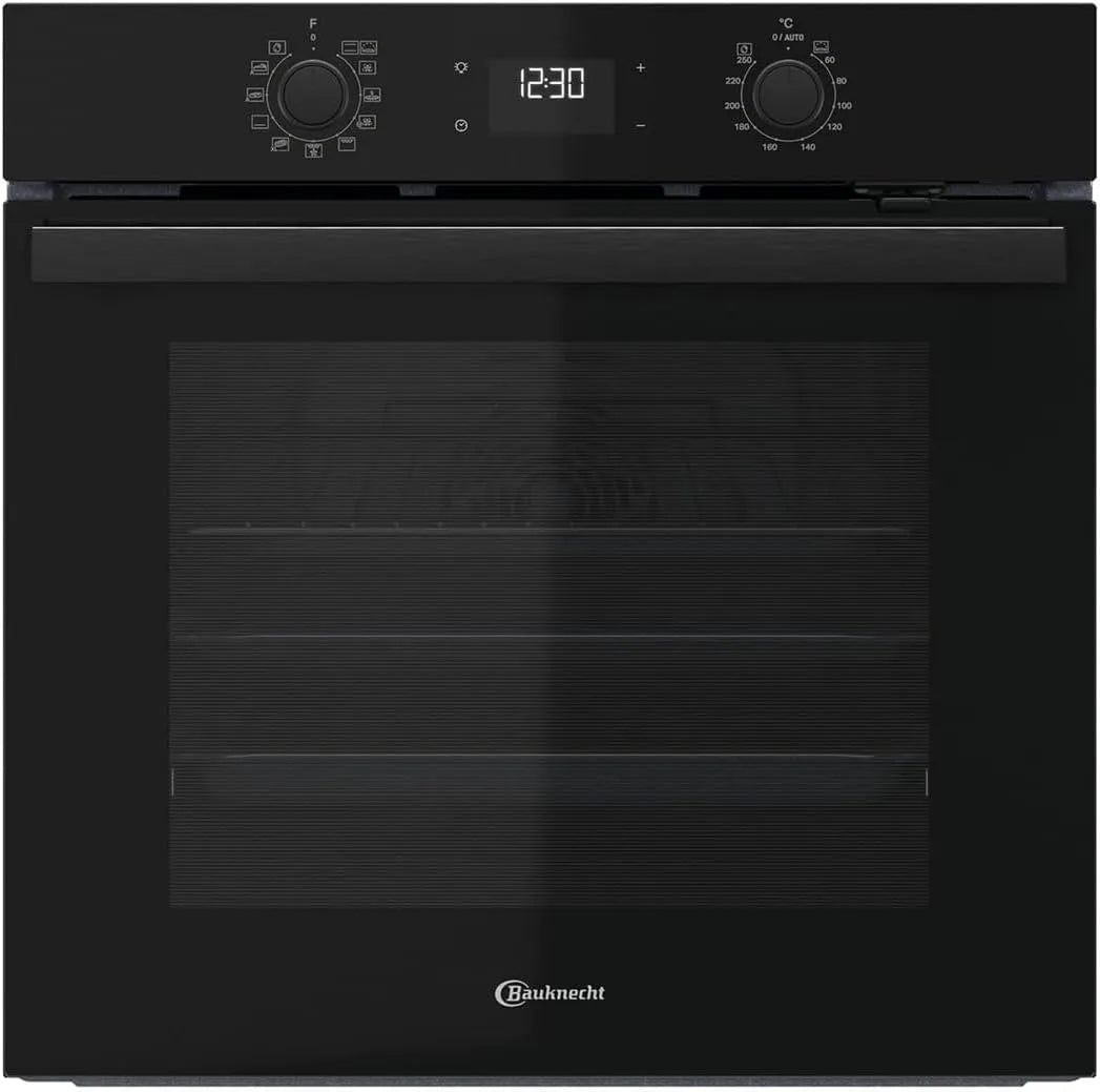 Bauknecht Backofen BBA285HU0K, Fassungsvermögen 71 L XXL-Garraum, Einbau, PowerHeißluft, Maxi Cooking, Mulit-Level-Kochen, in Schwarz