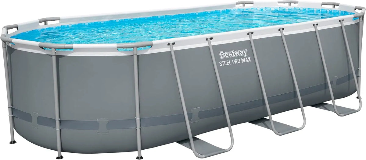 Bestway Pool 5611K-7, Steel Pro Max Aufstellpool 549 x 274 x 122 cm