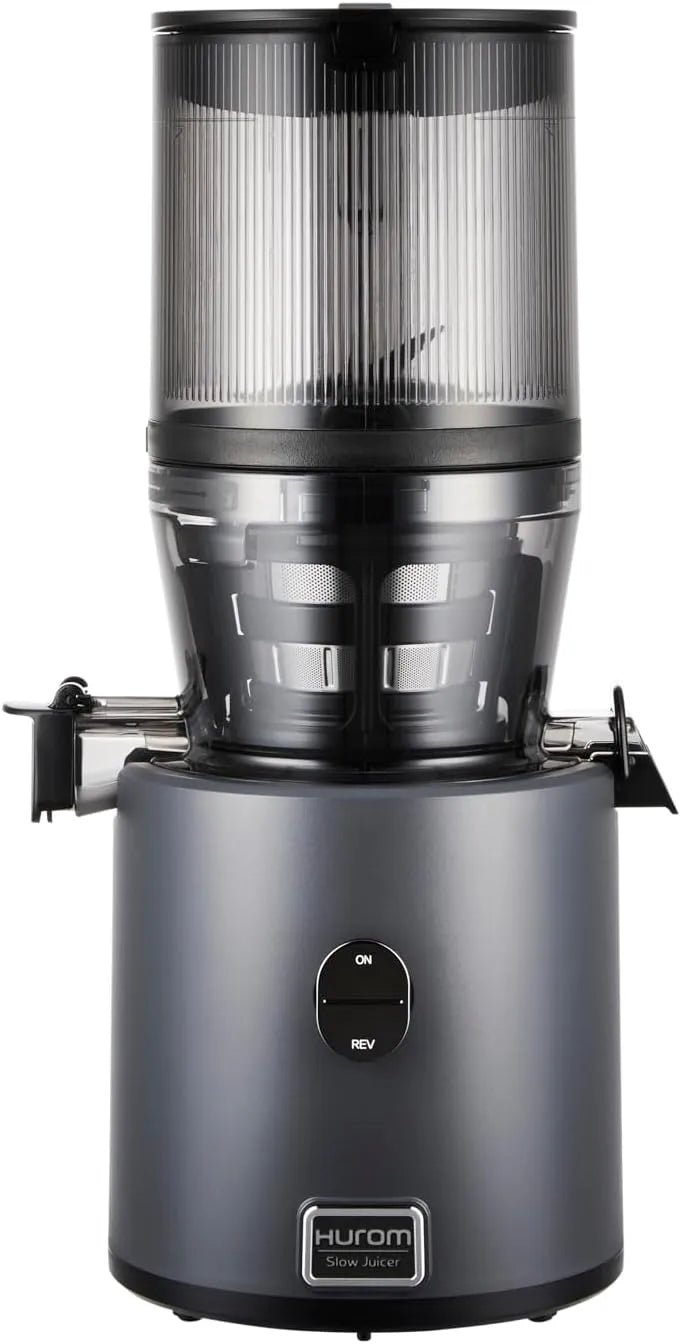 Entsafter H330P Hurom |, gesünder, langsame Kompressionstechnologie, leicht zu reinigen, Charcoral, schmackhafter und verschwendungsfreier Saft