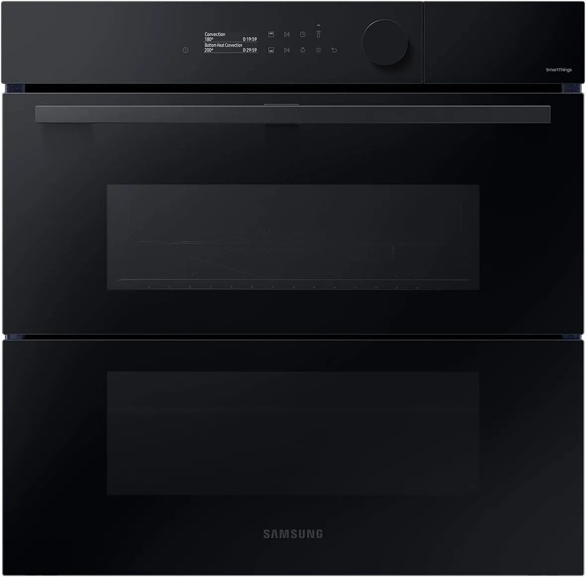 Samsung Backofen NV7B5775QDK/U1, Serie 5, U1 Dual Cook Flex Pyrolyse in Schwarz
