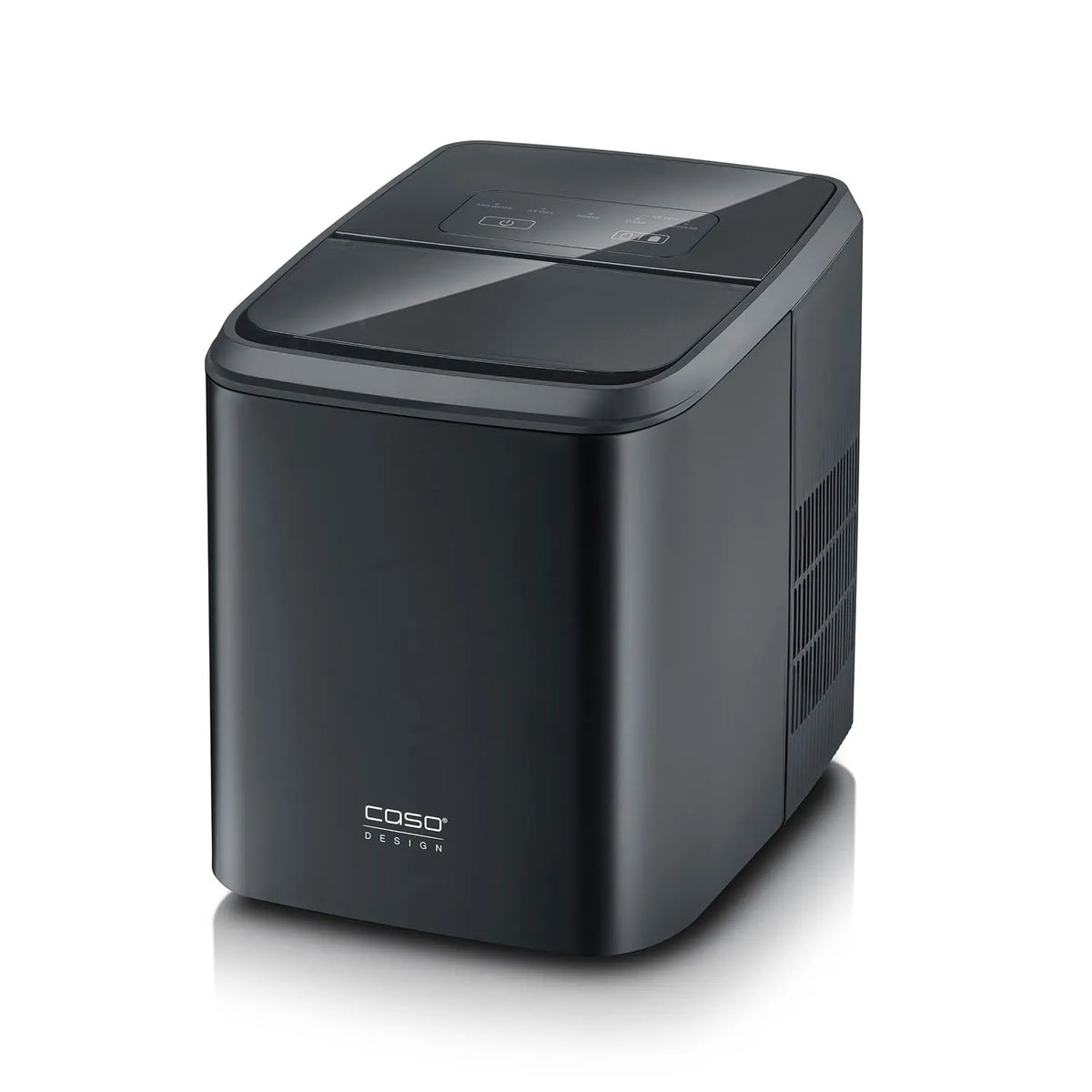Caso Kompressor, Fassungsvermögen 1,5 l Wassertank, Clear Ice Advanced Eiswürfelbereiter mit, Selbstreinigung, Leise 48 dB, 8–12 Min.