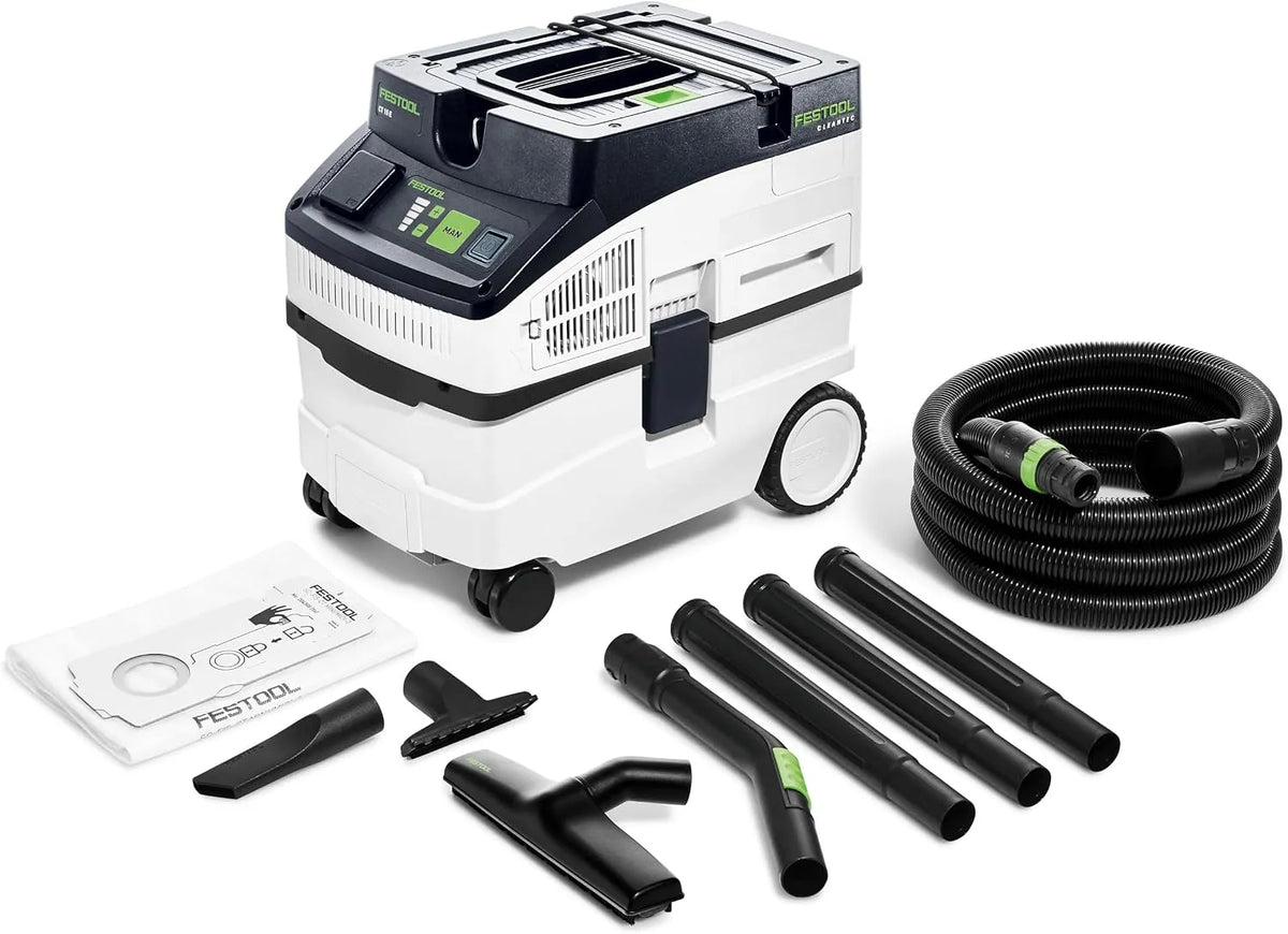 CLEANTEC -Set CT 15 Festool Absaugmobil, Leistung 1200 W, 3700 l/min, 350
