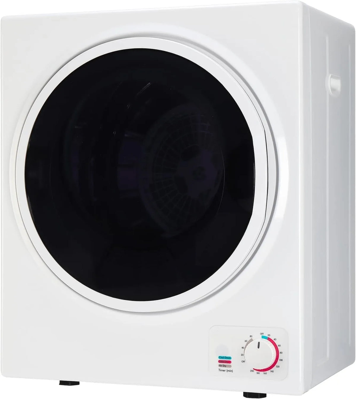 Wäschetrockner LEADZM Mini, Elektrischer Trockner Ablufttrockner 2,5KG,33L,850W,3 Trocknungsmodi, Fassungsvermögen 33L