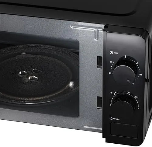 Mikrowelle AD 6206 ADLER EUROPE, 20L Kapazität, 700W Leistung, Fassungsvermögen 6 Leistungsstufen, Auftaufunktion, Mechanische Steuerung