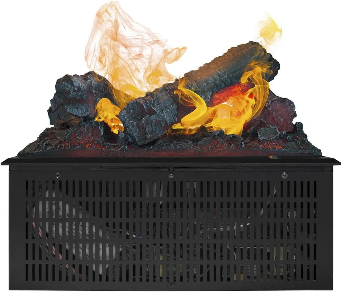 400 Wasserdampfkamin Cassette, Einbaukamin mit Wasserdampf, einstellbare Flammenhöhe, Fernbedienung