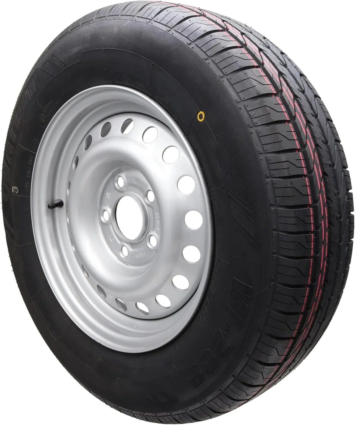 Reifen p4U 96N Komplettrad Anhängerräder, 195/70R14 112x5 710kg Rad 14' Wohnwagen Anhänger