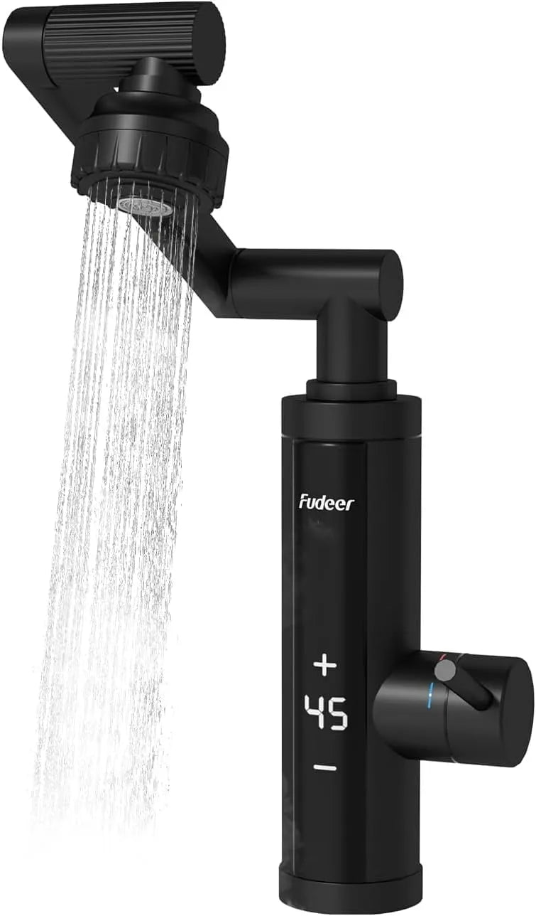 Durchlauferhitzer mit Universaldüse für Küche Wasserhahn mit, Spannung 230v Elektrische Wasserhahn, Mechanischer Auslauf
