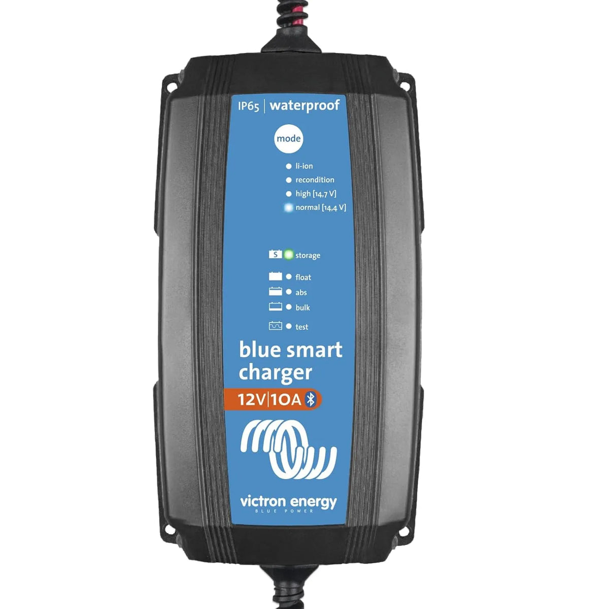 Modell Blue Smart Batterie Ladegerät 12-Volt 10 Ampere IP65 Victron Energy, Autobatterie Ladegerät, CEE 7/17, Geschützt, Bluetooth