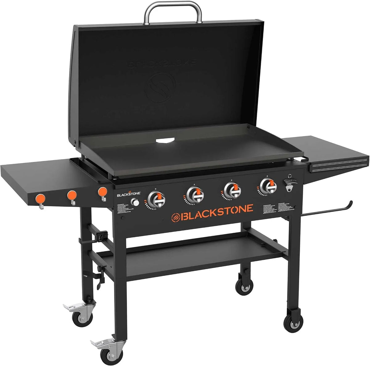 Grill, Blackstone 36' Griddle Grillstation mit 4 Brennern inklusive. Deckel