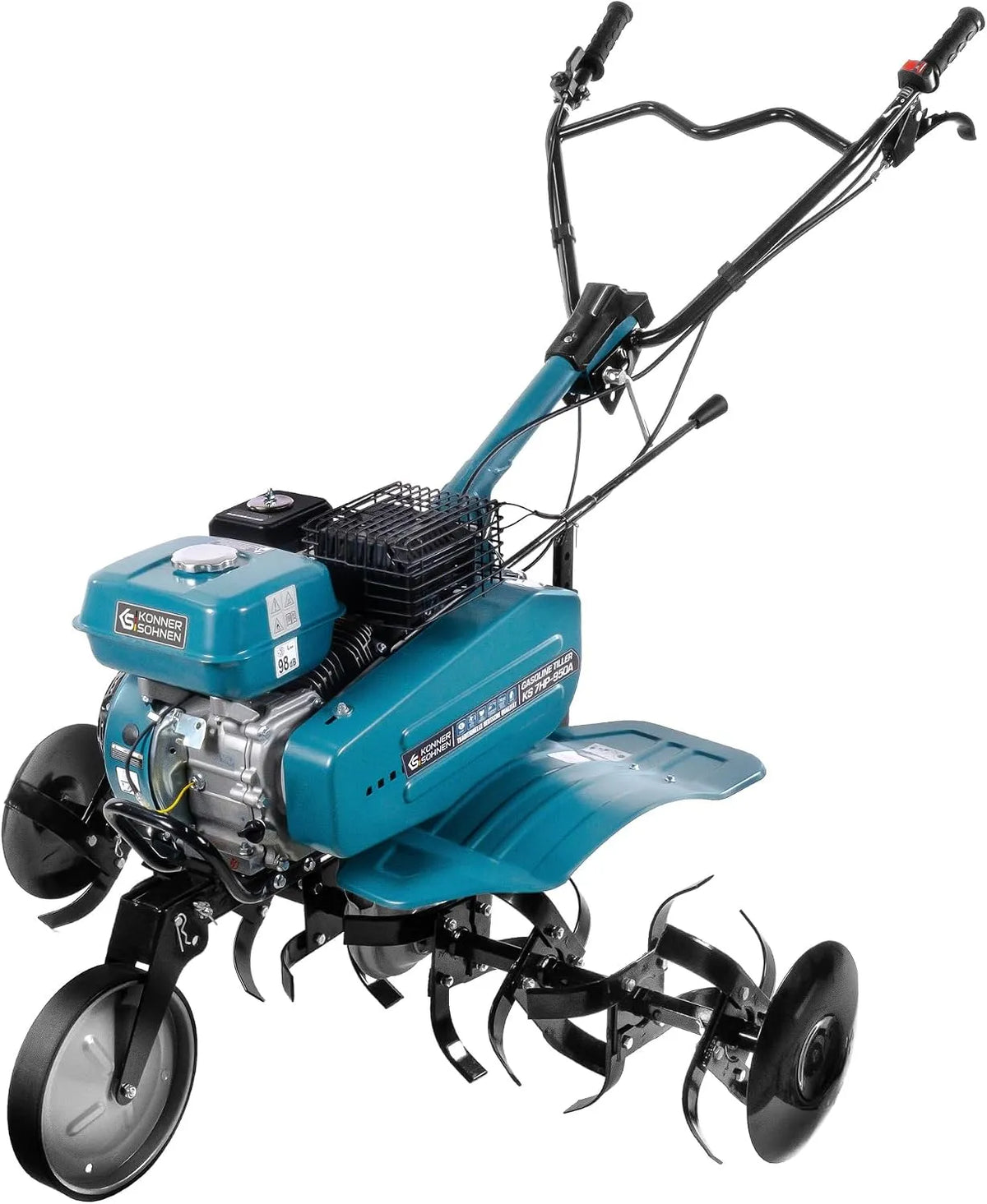 Motorhacke 7HP-950A cm3, Motorvolumen 212, gartenkultivator, Max. Pflugtiefe 31 cm, Gewicht 62 kg, Gartenfräse für Hofgrundstücken