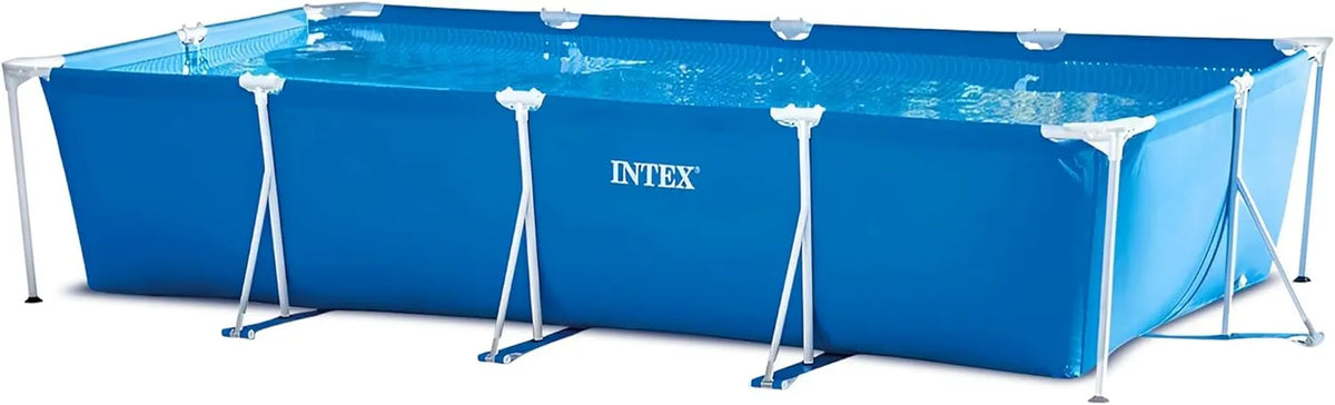 Intex Pool, Maße 450 x 220 x 84 cm, Rectangular Frame, Aufstellpool