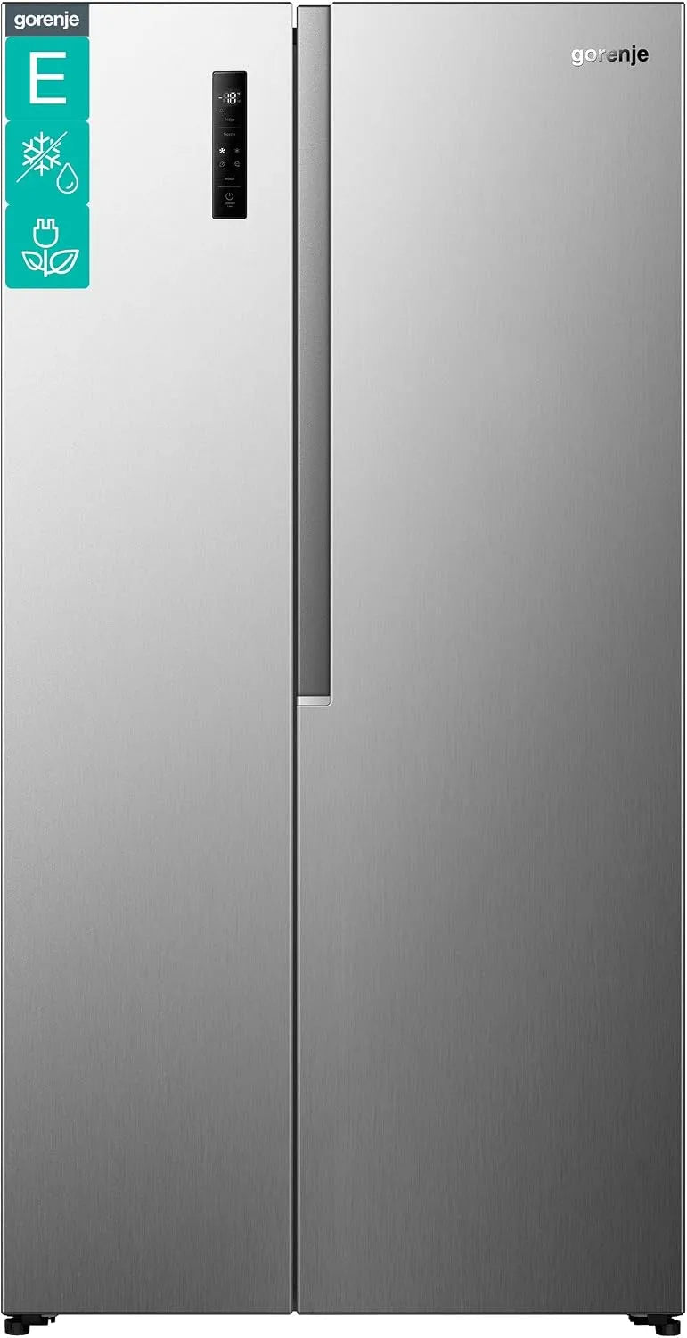 Gorenje Kühl-Gefrierkombination NRS917E41X, Fassungsvermögen 544L, Multiflow 360°, in freistehender Ausführung, EcoModus, SuperCool, BxHxT, 39dB