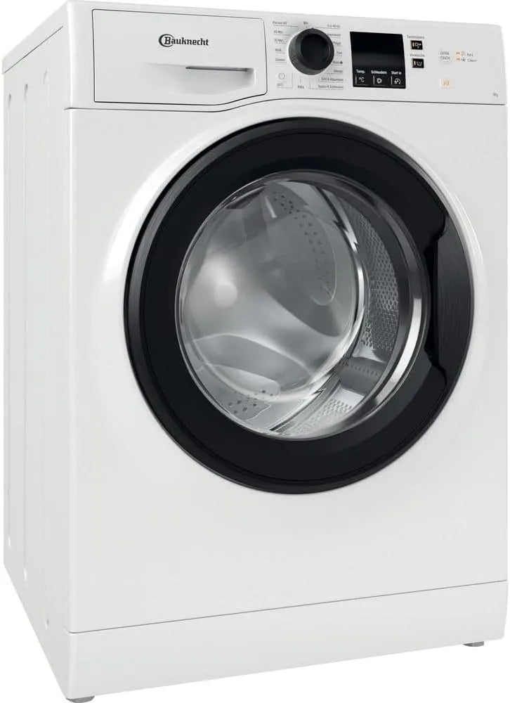 Bauknecht Waschmaschine BPW 914 A, Gewicht 9kg, Kurz 45, Kurz 30, Frontbeladung, Clean Plus, Anti-Allergie Plus, Dynamic Inverter-Motor, Weiß