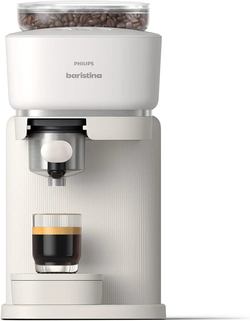 Philips Espressomaschine 16-bar-Pumpendruck BAR300/00, Kompakte Kaffeemaschine, Baristina, Real Espresso, made simple, automatisches Mahlwerk