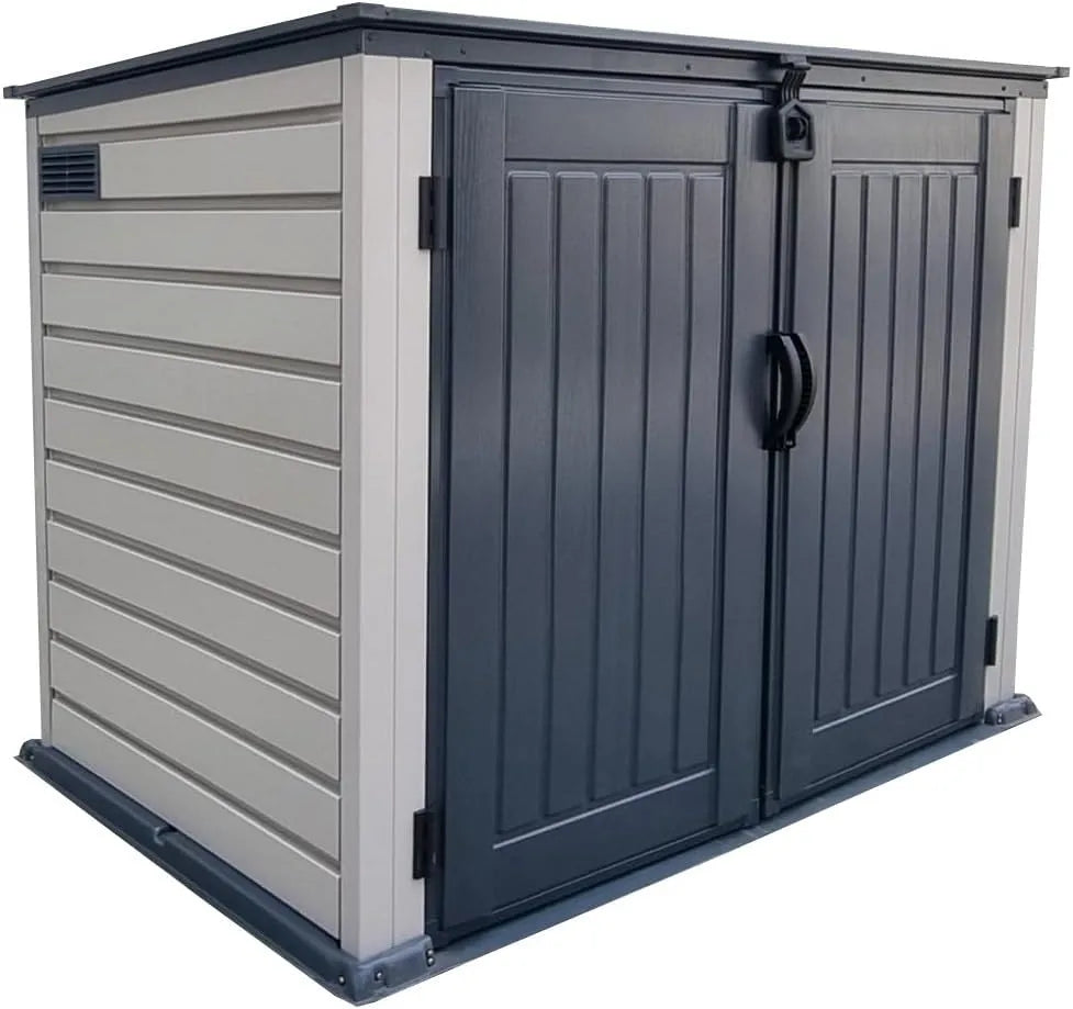 Gartenhaus, Duramax MultiStore 2100L Kunststoff, Maße 192x107x137 cm, Wetterbeständiger Aufbewahrungsraum für Gartenmöbel im Freien