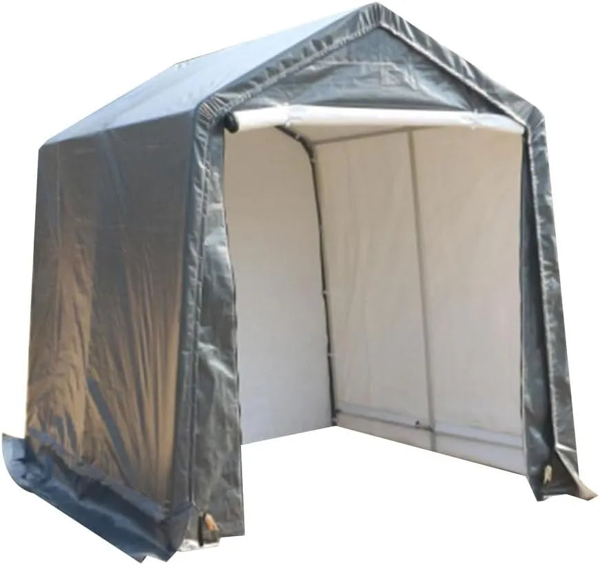 Carport, Zeltgarage Garagenzelt 3x1.8x2M, Garagenzelt Winterfest mit Roll-up-tür, Motorrad