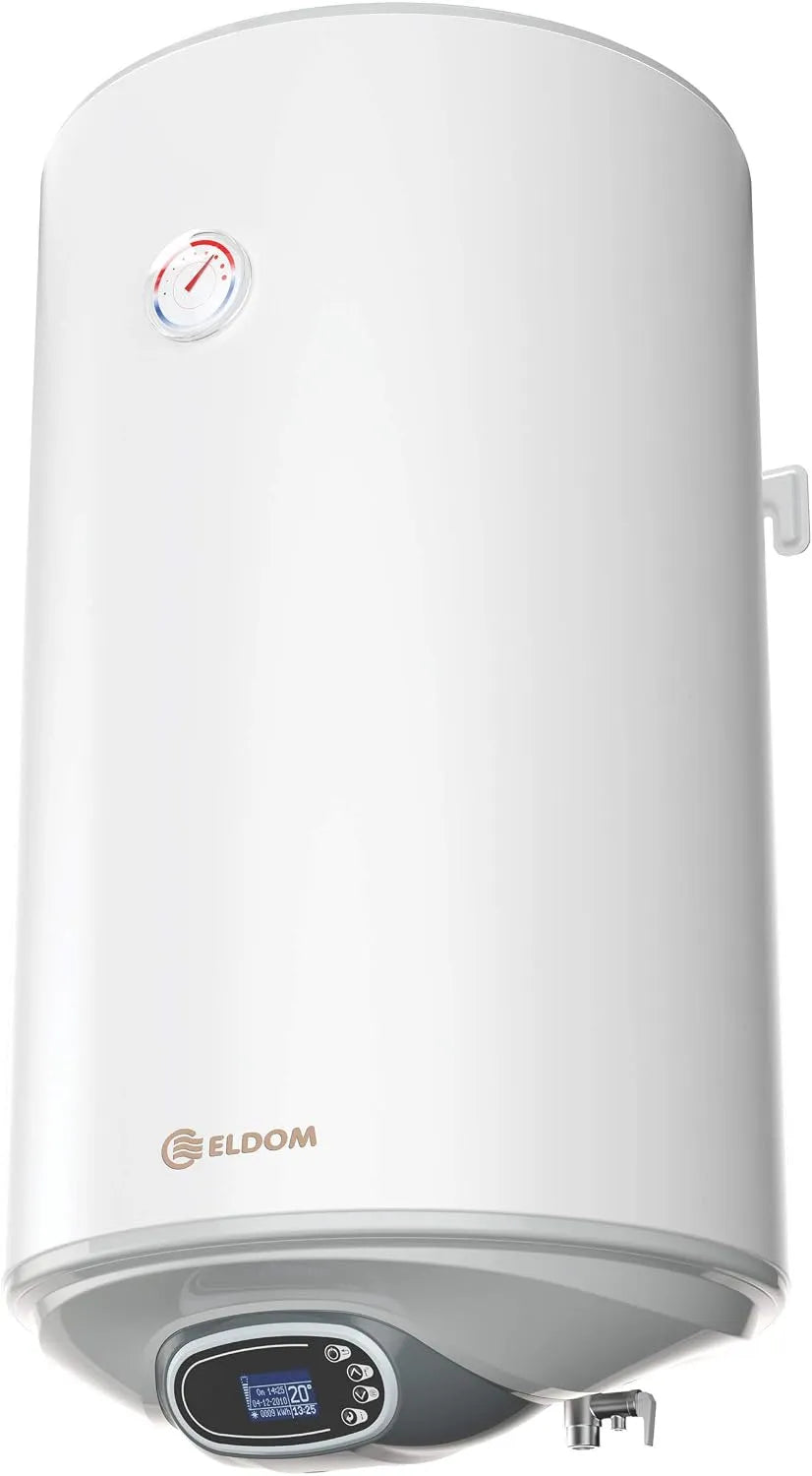 Druckfest Eldom Favourite Digital Boiler Warmwasserspeicher, Wi-Fi