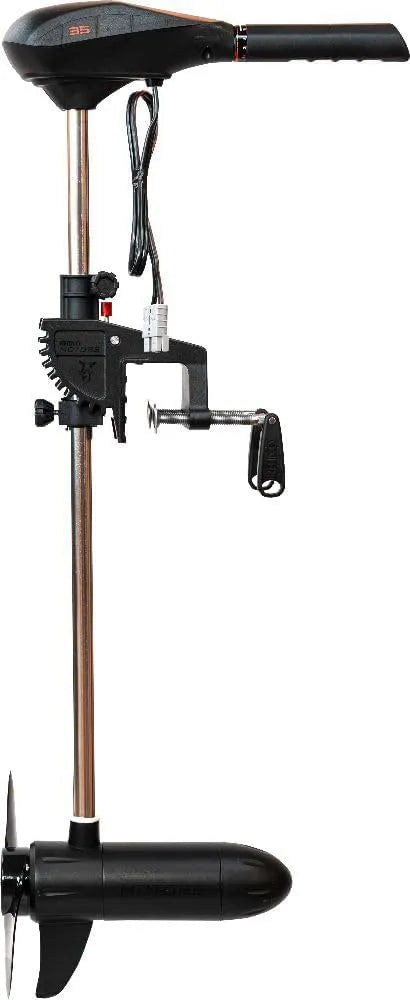 V2 Elektro Außenbordmotor, Gewicht 6,5 kg VX 35, Schaftlänge 79 cm, Spannung 12V, Fassungsvermögen 35 lbs Schubkraft, Leistung 430W, 5 Vorwärts
