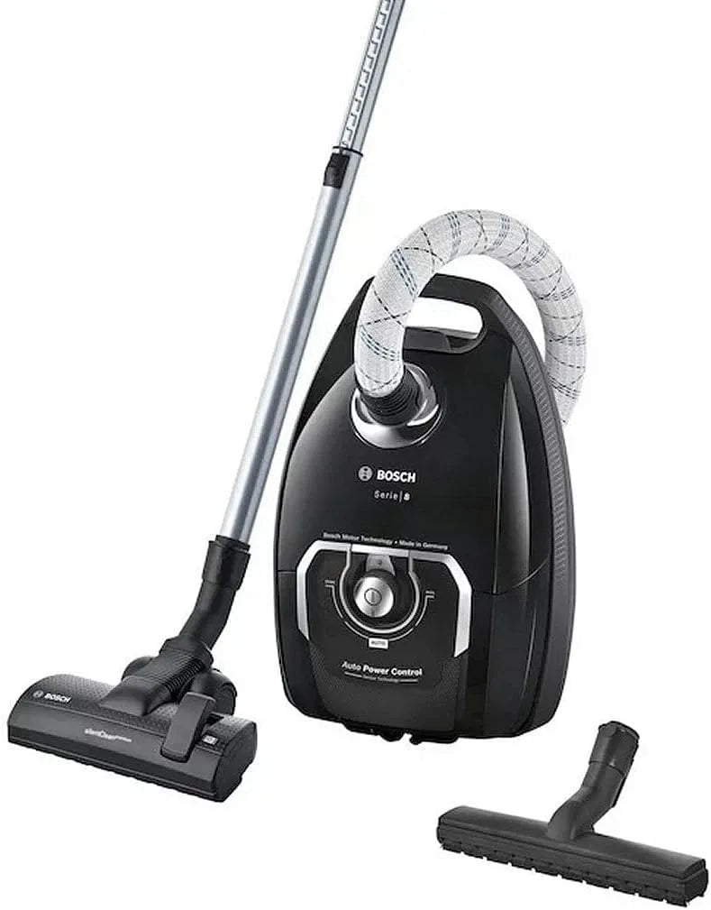 Bosch Staubsauger BGL8X329, Serie 8, waschbar HEPA13 Filter, Classic, mit Beutel, extralange Schnur, in Schwarz