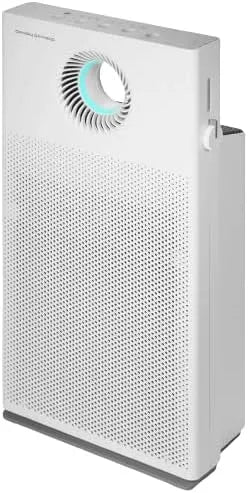 Luftreiniger 01µm COWAY, CADR 402m³, Allergiker, oben, für Pollen, AIRMEGA JET, 402m³/h, Modell 402m³, mit MegaJet-Luftstrom vorn