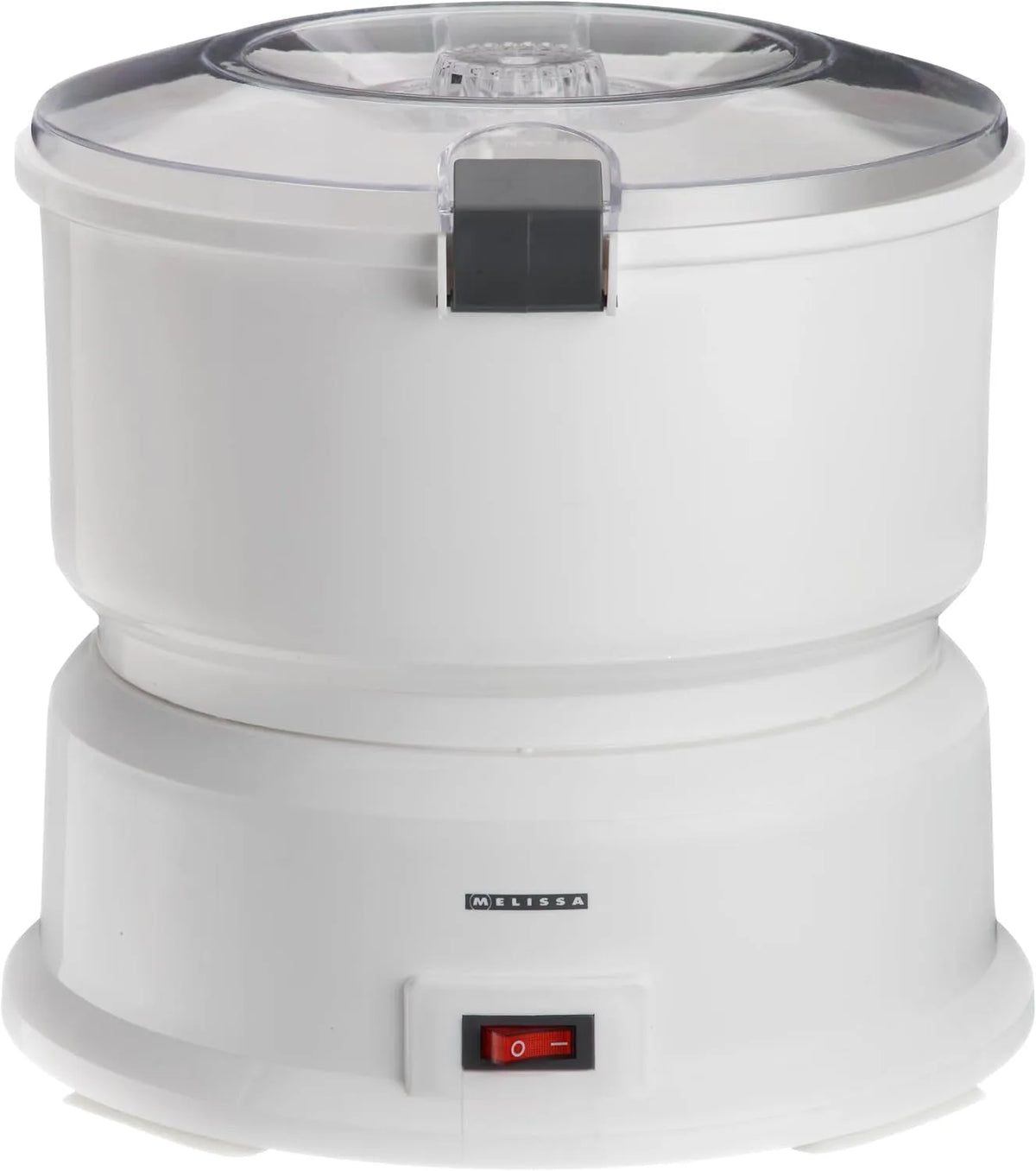 Kartoffelschälmaschine 16220008 MELISSA, 85 Watt, elektrischer Kartoffelschäler, weiß, Gewicht 1kg Kapazität, mit Salatschleuder