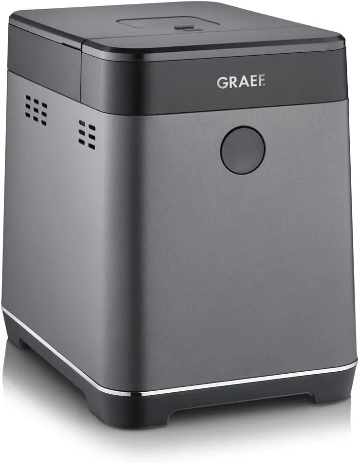 Modell BA806 GRAEF Brotbackautomat, 60 min Warmhaltefunktion, Brotbackmaschine mit 36 Programmen, 500 g oder 750 g Brot, einstellbare Gehzeiten