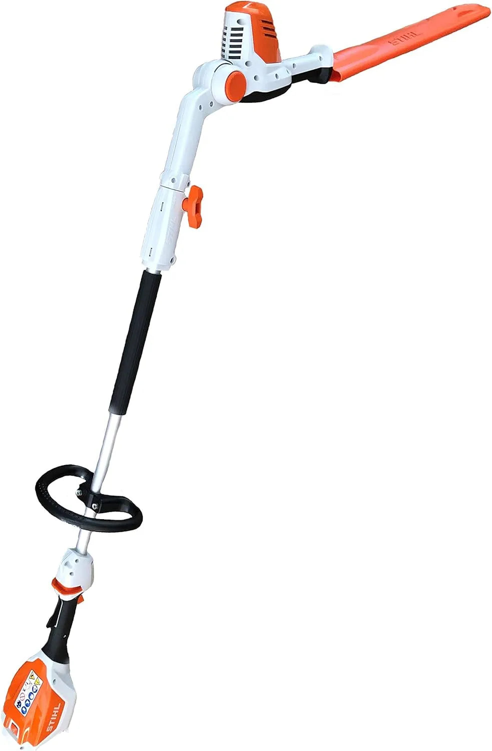 STIHL HLA 56, Akku-Heckenschneider 135° schwenkbar ohne Akku ohne Ladegerät für AkkuSystem COMPACT, Batteriebetrieben, Weiß