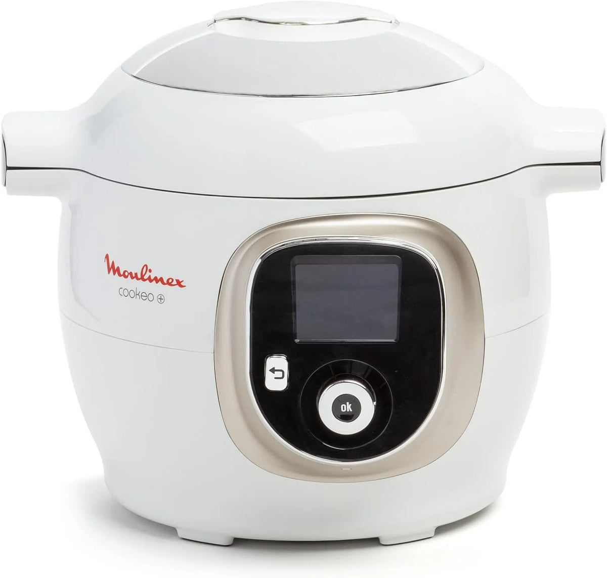 Moulinex Modell, Capacité 6 L CE85CA10, 150 recettes, Cookeo Multicuiseur intelligent, Haute pression, Ecran intuitif, Guide de cuisson pas à pas