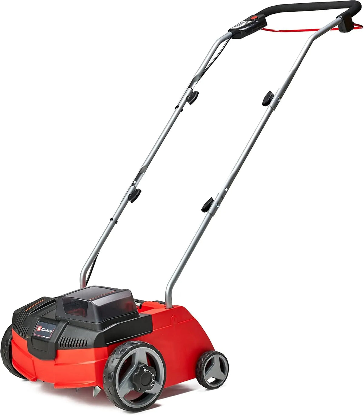 Einhell Modell GC-SC 36 3-in-1-Kombi, Spannung 36 V, kugelgelagerte Messerwalze mit 8 Messern, ohne Akku und Ladegerät, 31 cm Arbeitsbreite