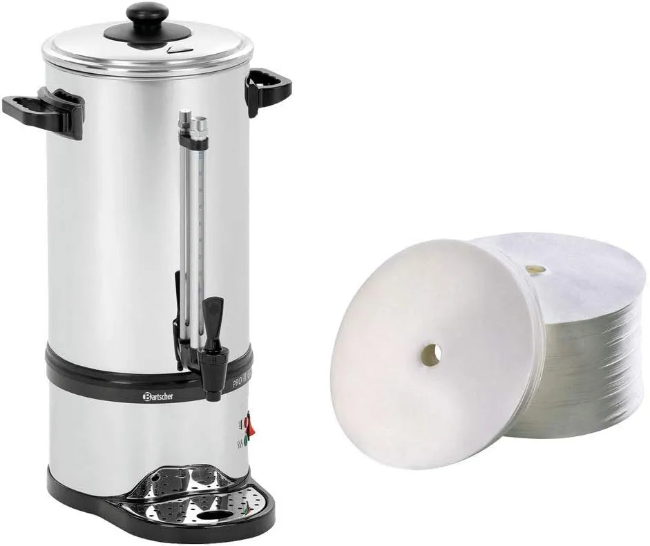 Kaffeemaschine 60T Bartscher Rundfilter, Pro Plus + 250 Rundfilter
