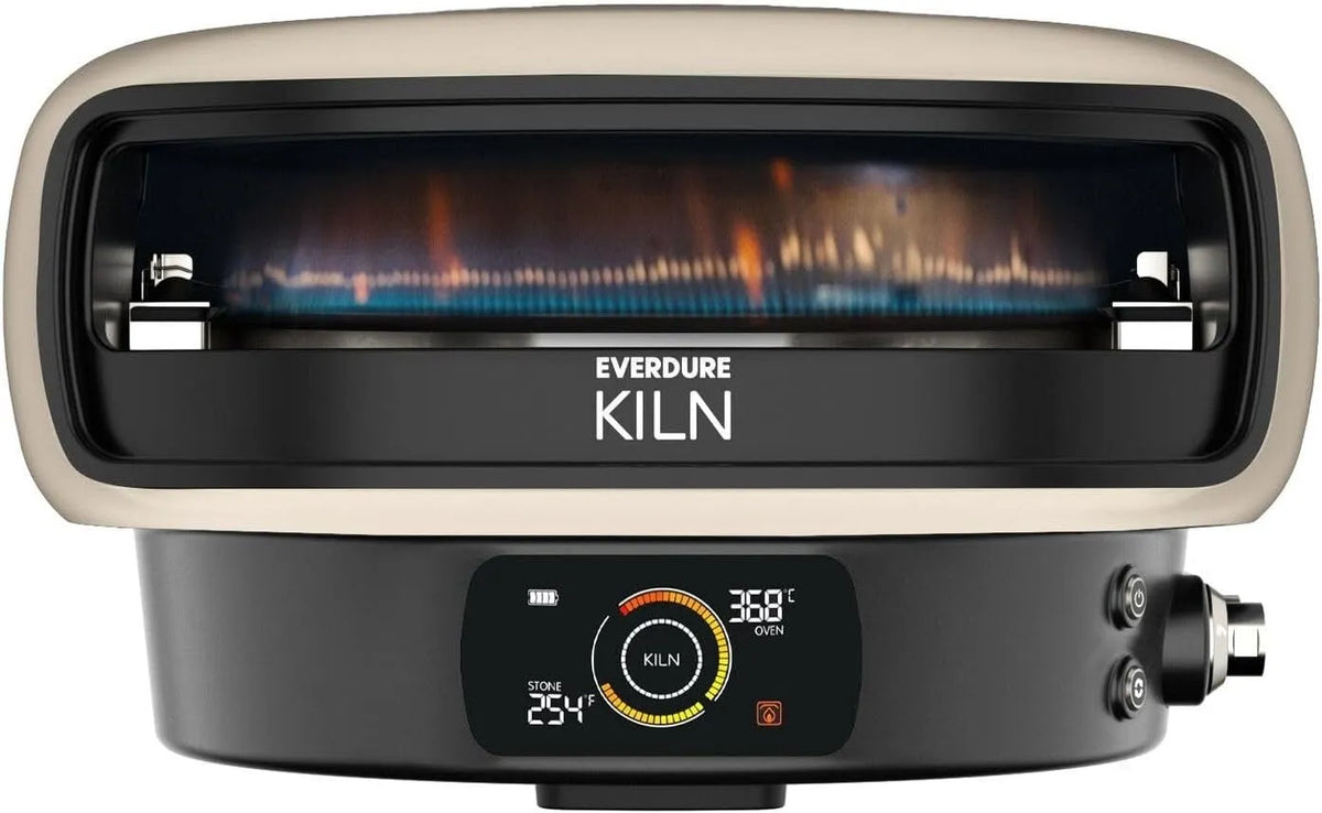 DR Digitaldisplay 2 Brenner Pizzaofen Everdure KILN, Desert Grey