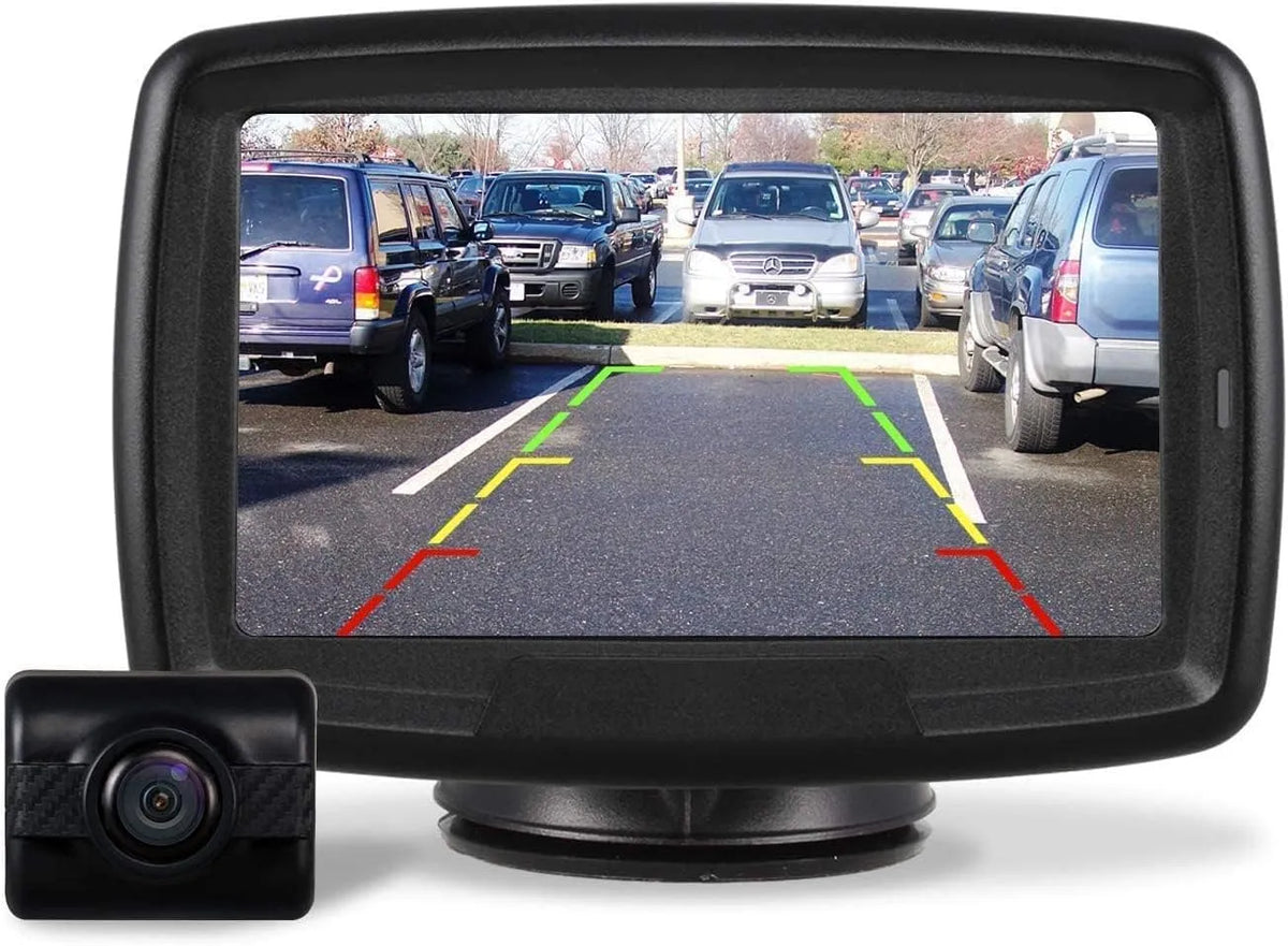 Modell Rückfahrkamera Drahtlos Set mit 4.3' Zoll LCD Monitor TD2 IP68 AUTO-VOX