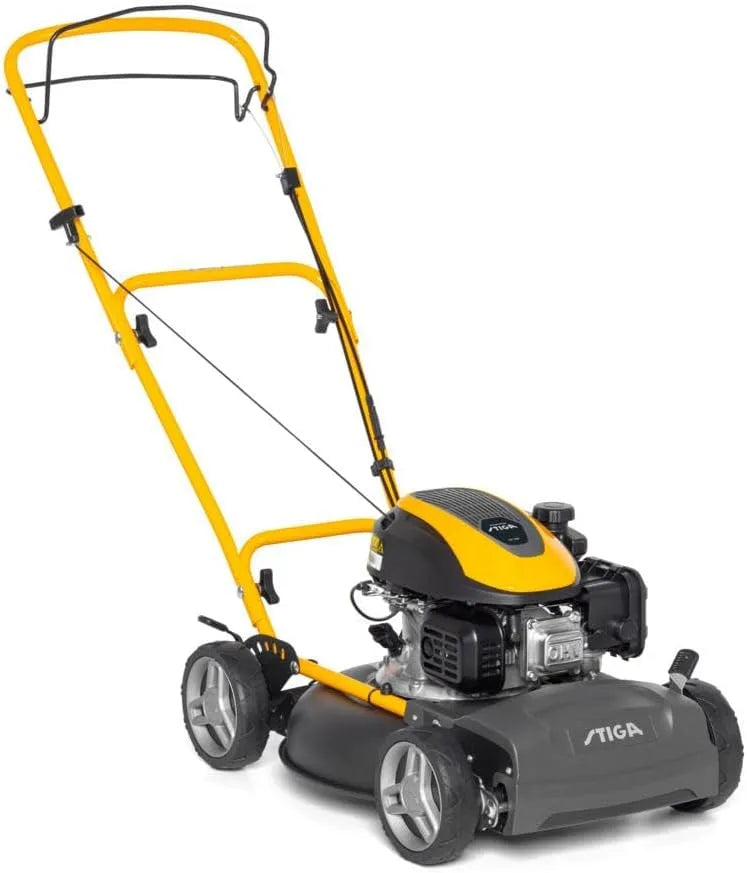 Stiga Rasenmäher, Multiclip 47 S selbstfahrender Mulchrasenmäher mit 123 ccm Benzinmotor