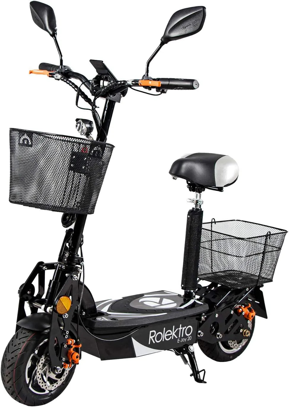 20 Faltbarer Elektromoped Rolektro E-Joy, 20 km/h E-Moped mit Sitz 500W E-Mofa für Erwachsene EU-Zulassung