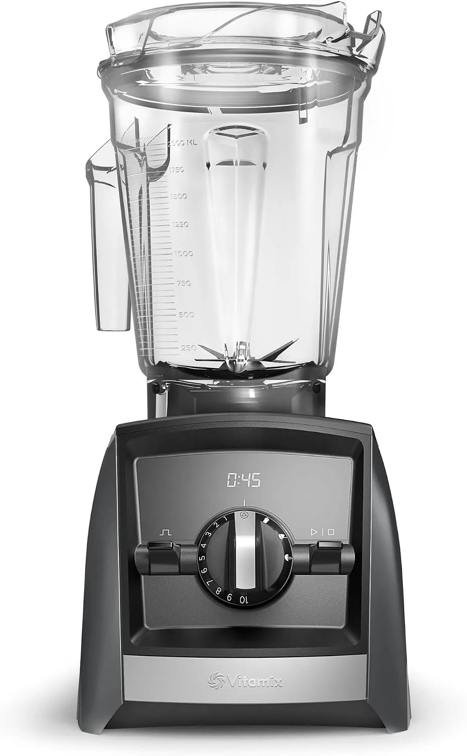 Modell Ascent Series Smart Mixer A2500 Vitamix Slate, Fassungsvermögen 1,8 l, professionell, Low-Profile-Behälter