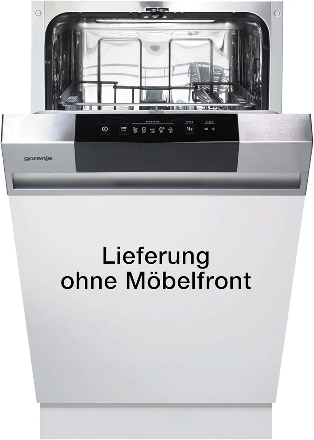 Gorenje Geschirrspüler GI520E15X, Teilintegrierbarer Einbaugeschirrspüler