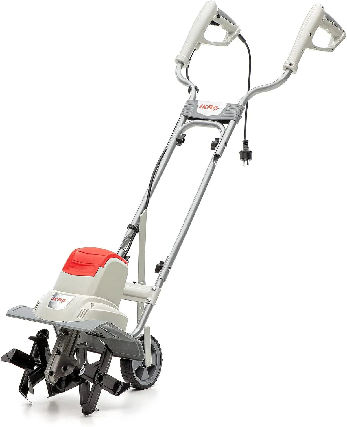 Motorhacke 800S IKRA Elektro, Arbeitstiefe 20cm, IEM, Transportrad, Arbeitsbreite 30cm, Leistung 800W, Bremssporn