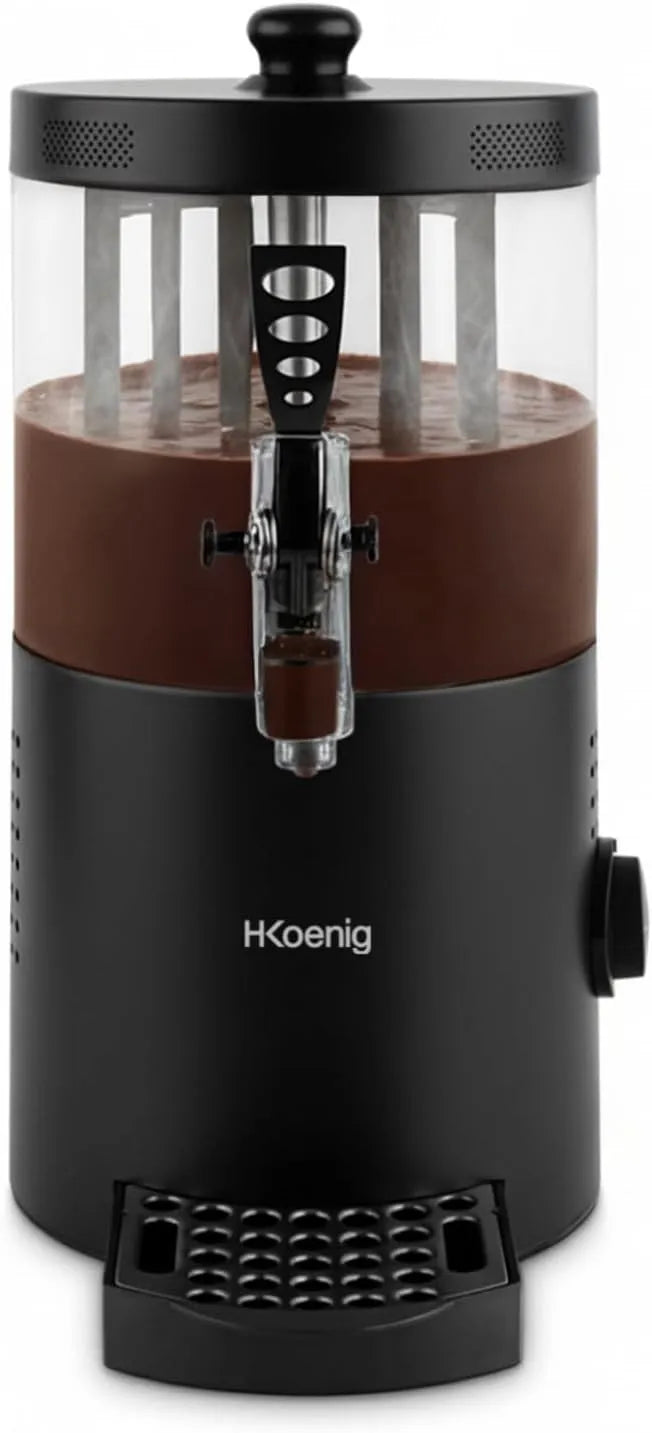Modell für heiße Schokolade SHK802 H.Koenig Spender, Leistung 1200 W, abnehmbarer Behälter mit 3 l, Thermotast, verstellbar, Warmhaltefunktion