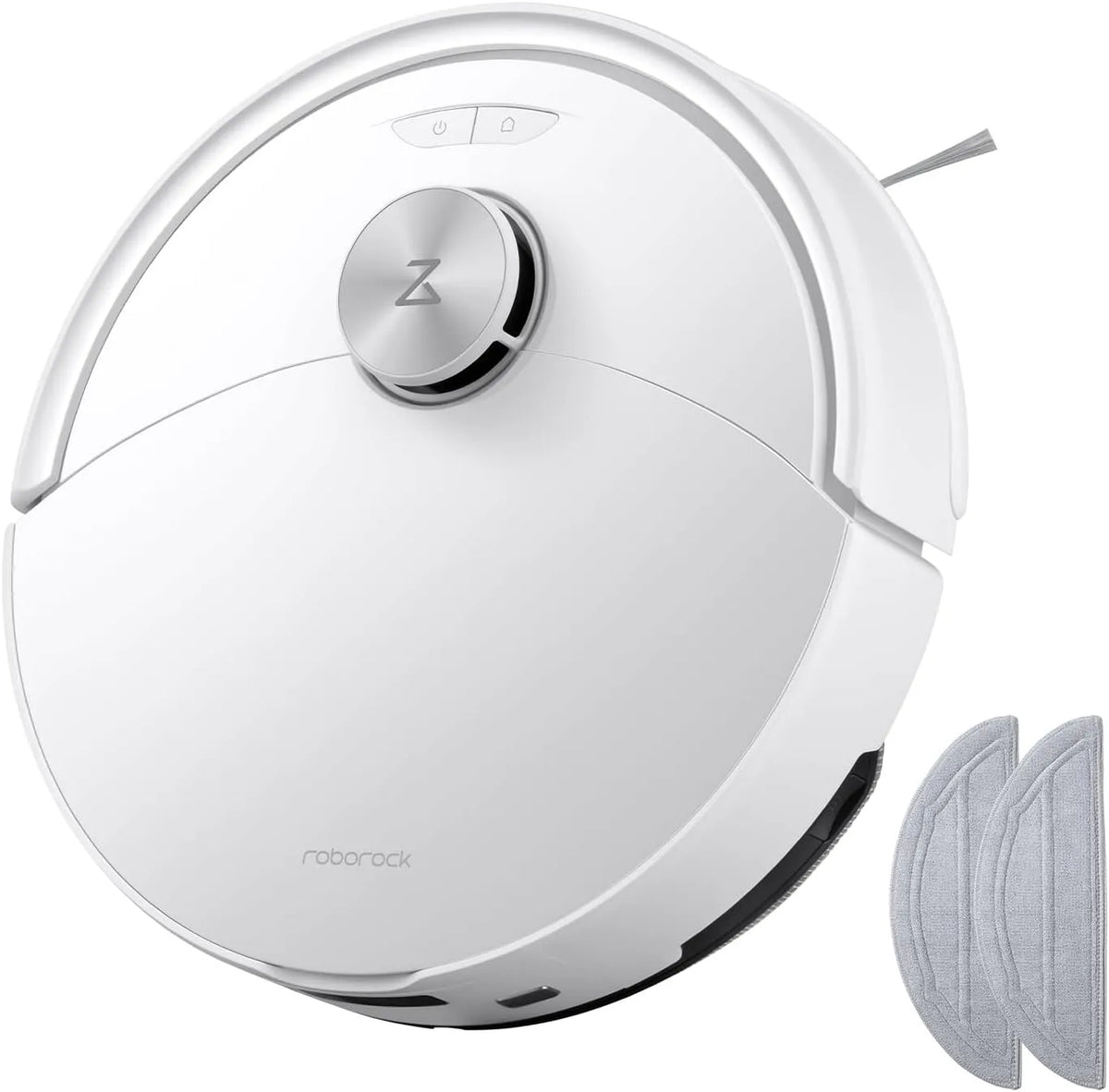 Roborock Saugroboter Q10 S5-Set, mit Wischfunktion, Auto Lifting Mopping, Weiß, 10.000 Pa HyperForce Saugkraft, Dual Anti-Tangle System