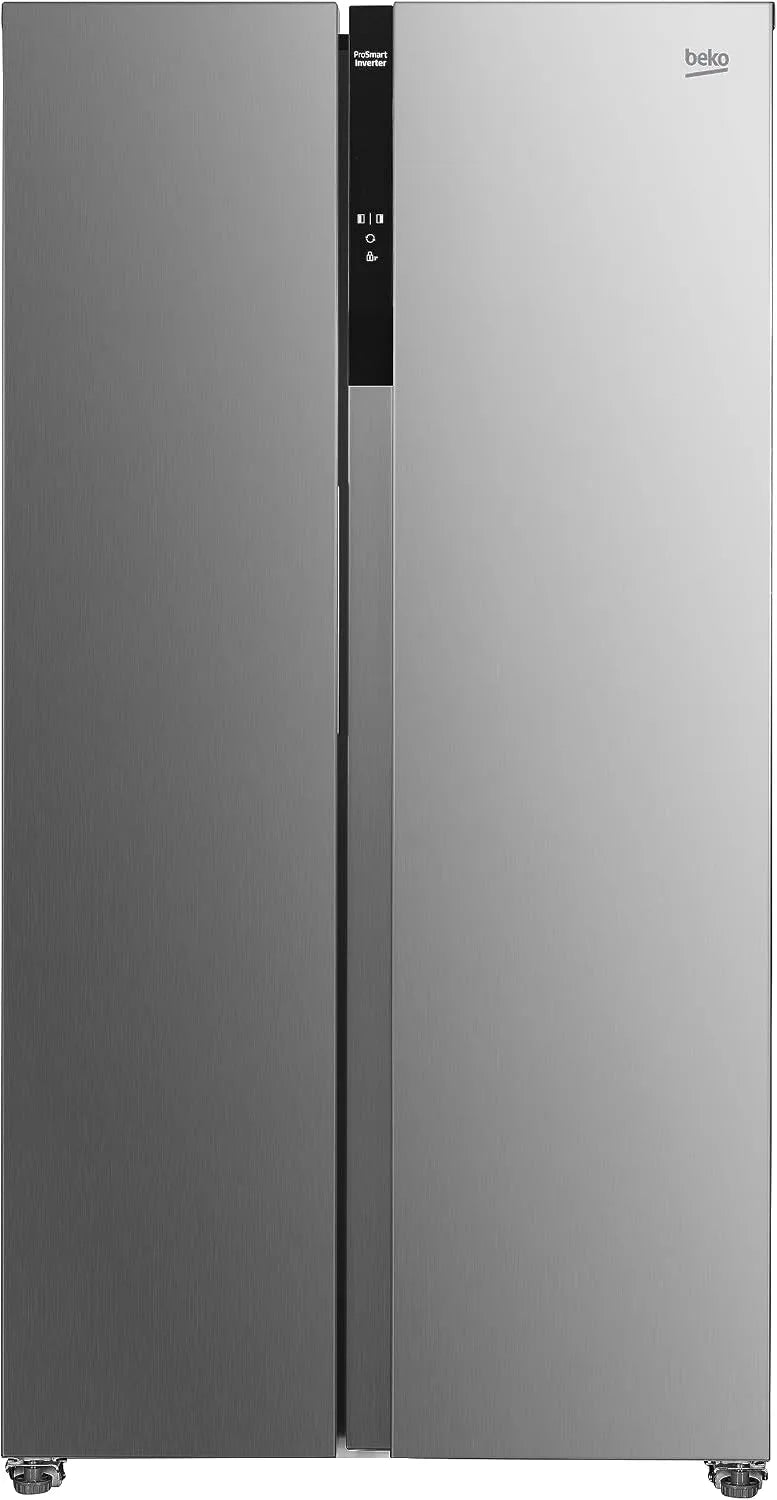 Beko Modell RCSA300K30SN, 38 dB, Fassungsvermögen 291 l Gesamtrauminhalt, Fassungsvermögen 204 l Kühlen, Fassungsvermögen 87 l Gefrieren, Silber